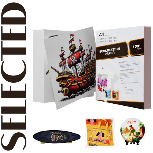 Creatorally Wärmeübertragungs-Sublimationspapier, A4, 100 g