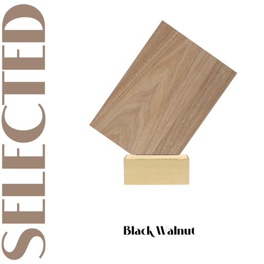 A3 unfinished walnut wood boards for CNC carving & model making