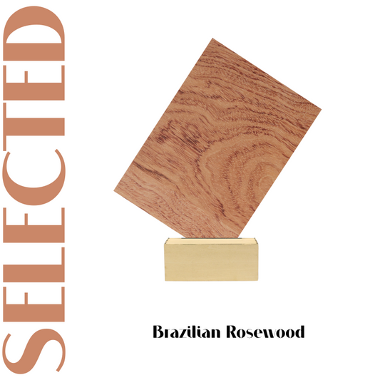 Natural grain Brazilian rosewood plywood – 1/8" thick for DIY projects