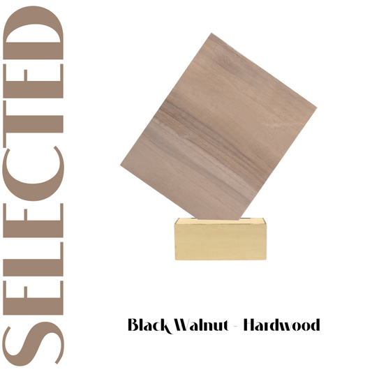 4pcs Black Walnut Plywood 1/8" 11.8''x8.46''
