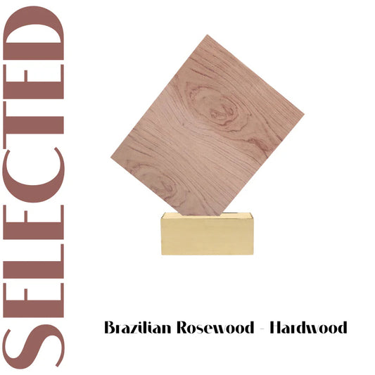 Creatorally Thin Wood Sheets 1/8" 4pcs A4 Brazilian Rosewood Plywood 8.46''x12'' Tiny House Building