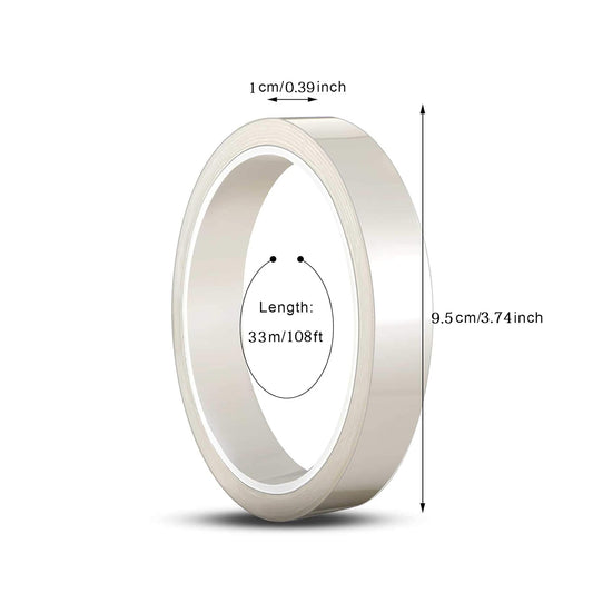 HitzebestÀndiges Klebeband von Creatorally, 10 mm x 33 m
