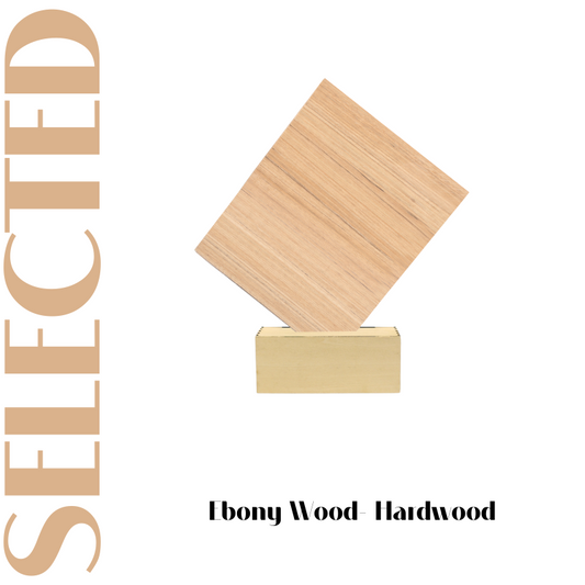 Creatorally Thin Wood Sheets 1/8" 4pcs A4 Ebony Wood Plywood 8.46''x12'' School DIY Projects