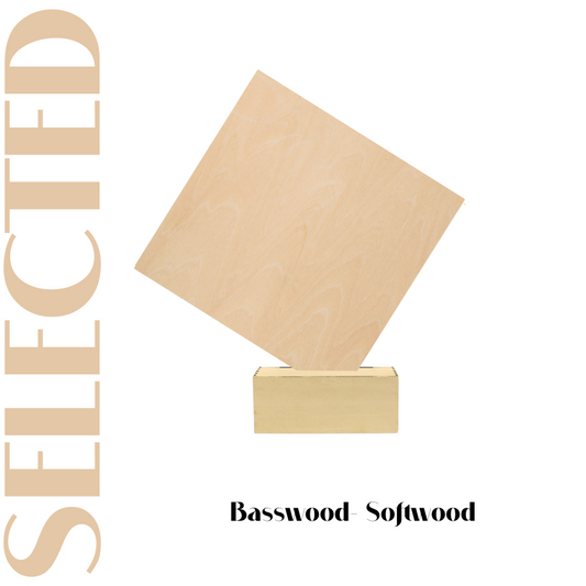 6pcs A4 Basswood Plywood 1/8" x 8.27" x 11.69"