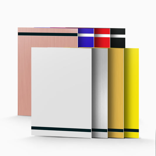Flash Sale - Creatorally Colored Plywood Sheets – 8pcs 30*30cm 3mm & Two-Tone ABS Plastic Sheets 8pcs 30*20cm