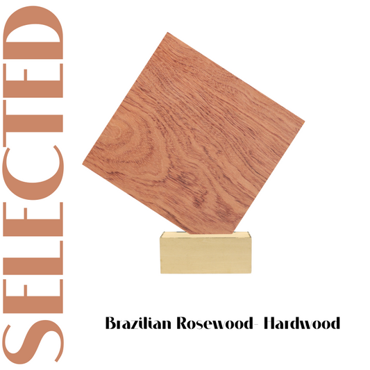 6pcs Brazilian Rosewood Plywood 1/8" x 11.8" x 11.8"