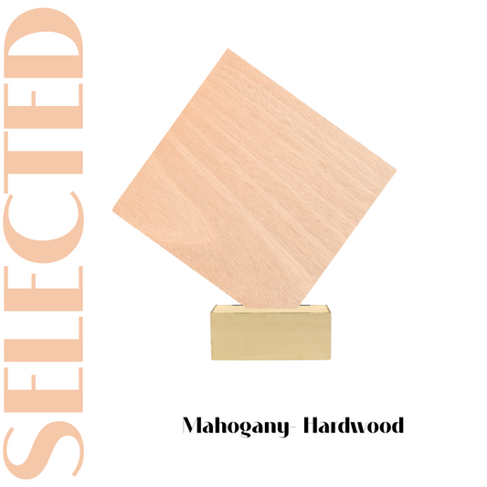 6pcs Mahogany Plywood 1/8" x 11.8" x 11.8"