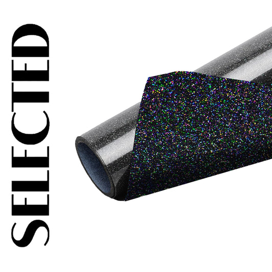 Kreativ glitzerndes Wärmeübertragungsvinyl