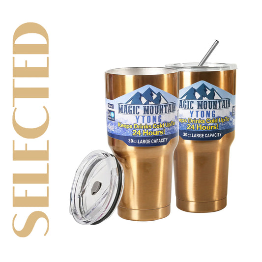 Creatorally 2 Stück 30oz Tumbler Edelstahl Vakuumisolierte Kaffeetasse