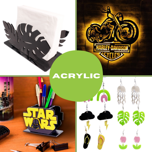 Creatorally 2 Stück 11,8''x11,8'' undurchsichtige schwarze selbstklebende Acrylplatten