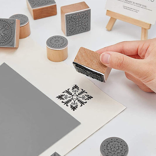 Creatorally 2 Stück 12,2 x 8,7 Zoll DIY-Stempel-Gummipads zum Lasergravieren und -schneiden