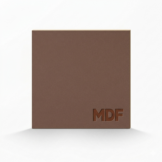 Flash Sale-Creatorally 1/8" 6 Stück braun gefärbte Dichteplatte 12" x 12" DIY Ornamente