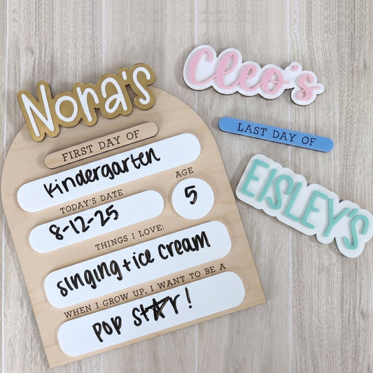 Back-to-School Season - Creatorally Multi-Color Plywood 26/32-Sheets - 12 × 12 inches, 3 mm, DIY & Laser-Safe