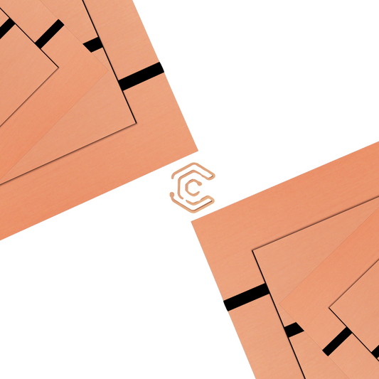 Premium brushed texture ABS sheets for engraving, branding & signage