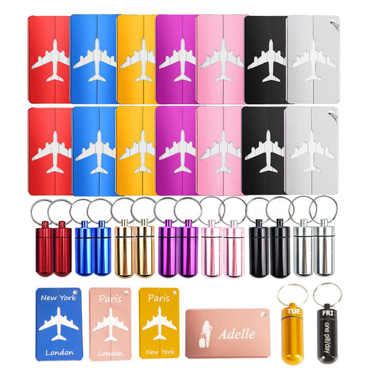 Metal Luggage Tags