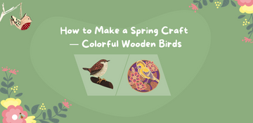 2024 Spring DIY: Laser Cutting Wooden Birds & Dove Cash Gift Holders - Family Craft Projects with Creatorally