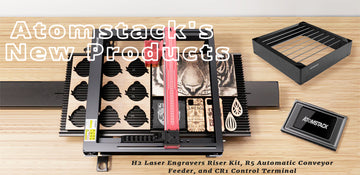 Atomstack Laser Adjustable Riser Leg Introducing Atomstack AC2 Wireless Camera and Sculpfun RA PRO MAX ...