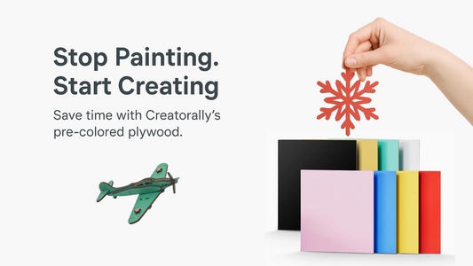 Stop Wasting Time Painting — Try Pre-Colored Plywood from Creatorally