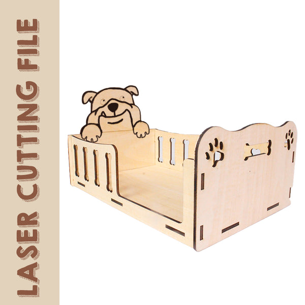 Multi-Style Doggie Bed Laser Cutting File - Create Custom Beds for Your Furry Friends