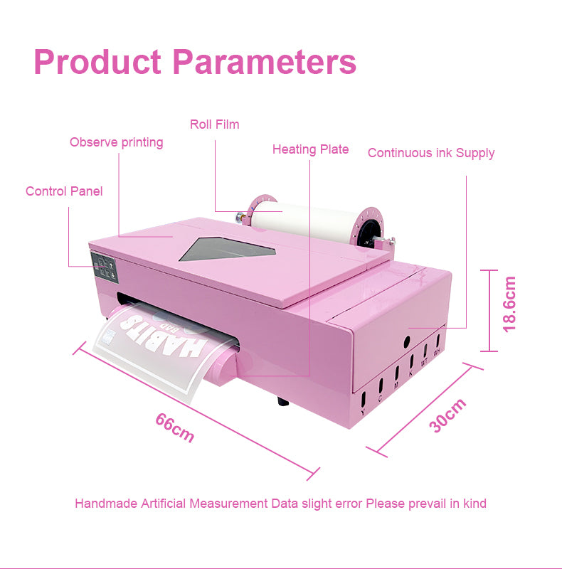 DTF A3+ Printer - Smart White Ink System + Auto Cleaning for Smooth, Consistent Results