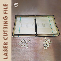 Table hockey laser cutting file