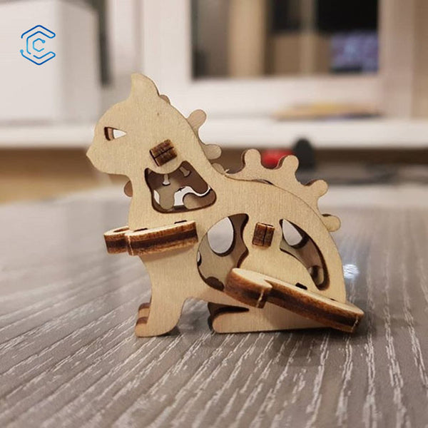 Arquivo de corte a laser para brinquedos de engrenagem criativa de 5 estilos 