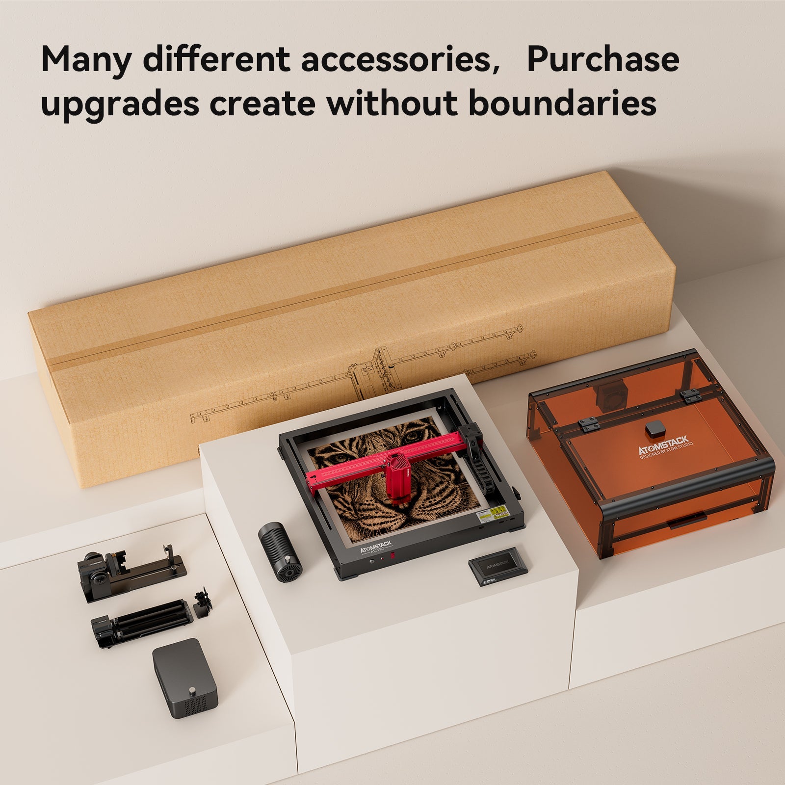 Gravador a laser ATOMSTACK A12 Pro