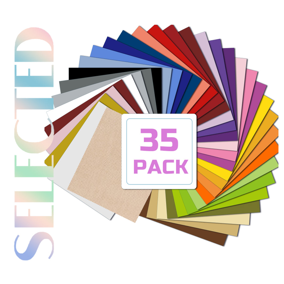 Creatorally Heat Transfer Vinyl 12*12in Package(35pcs)