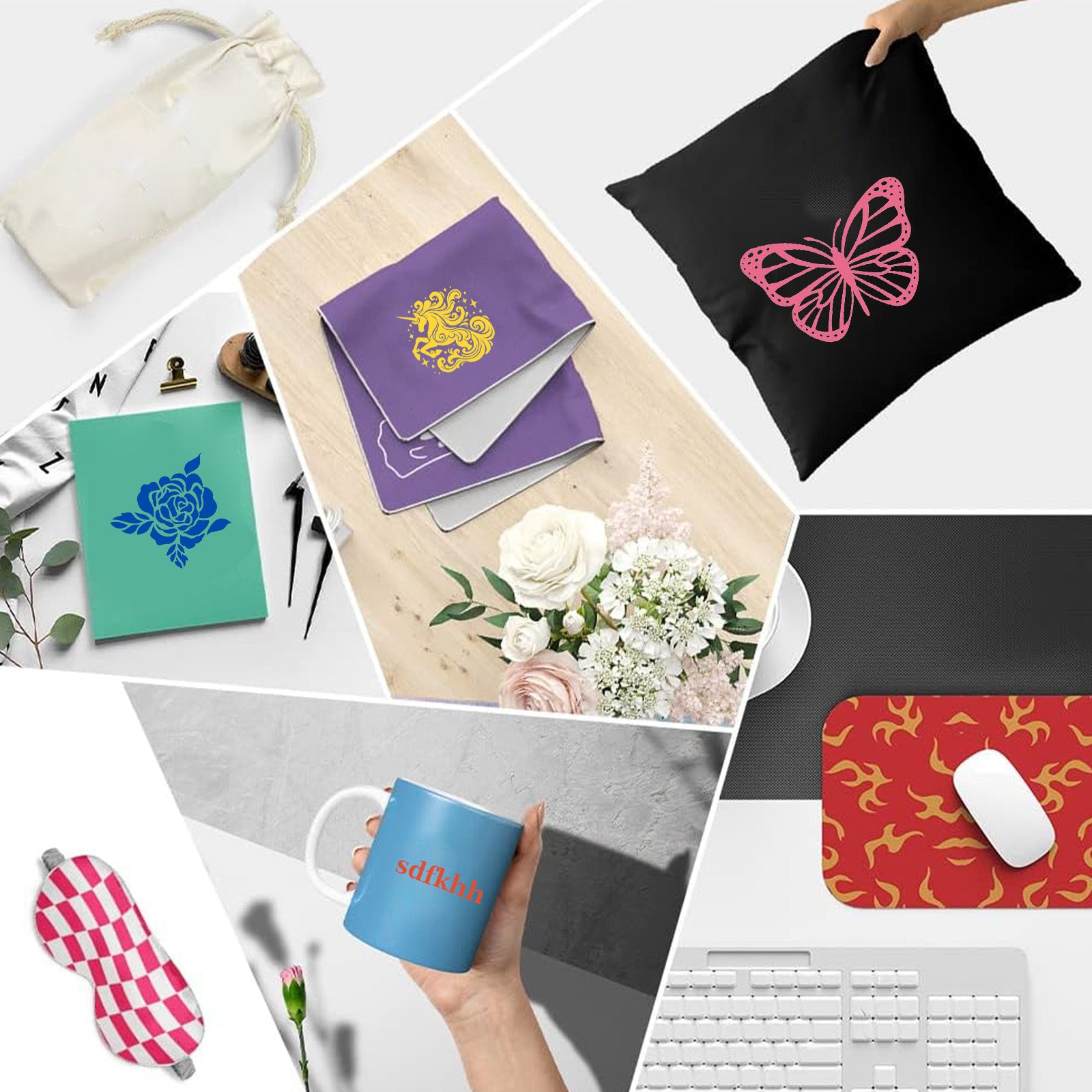 Creatorally 18-Pack Solid Color Infusible Transfer Sheets