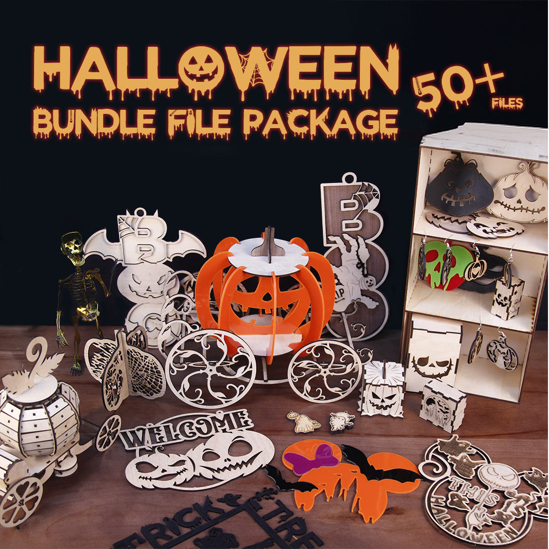 Halloween Laser Cutting File bundle