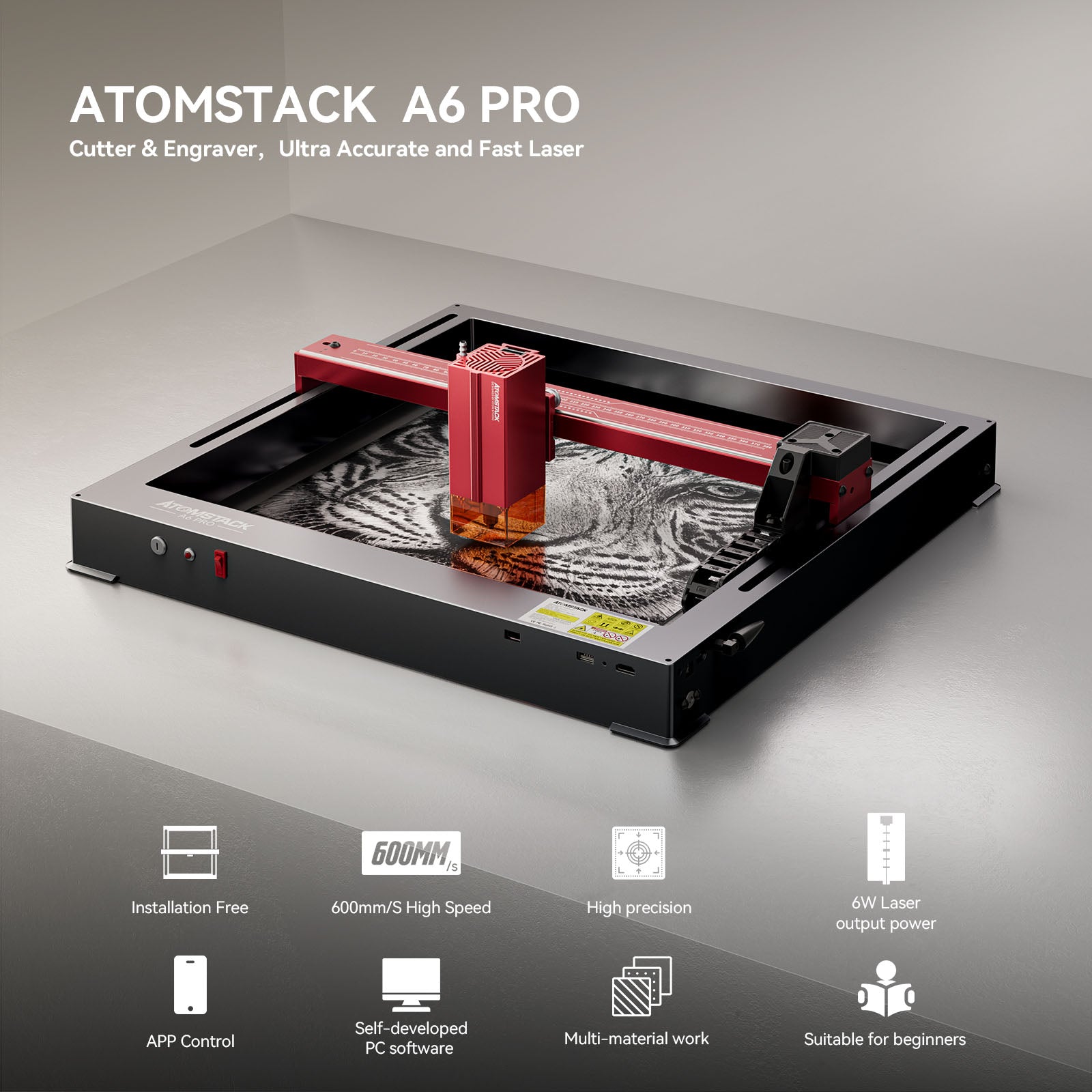 ATOMSTACK A6 Pro Laser Engraver
