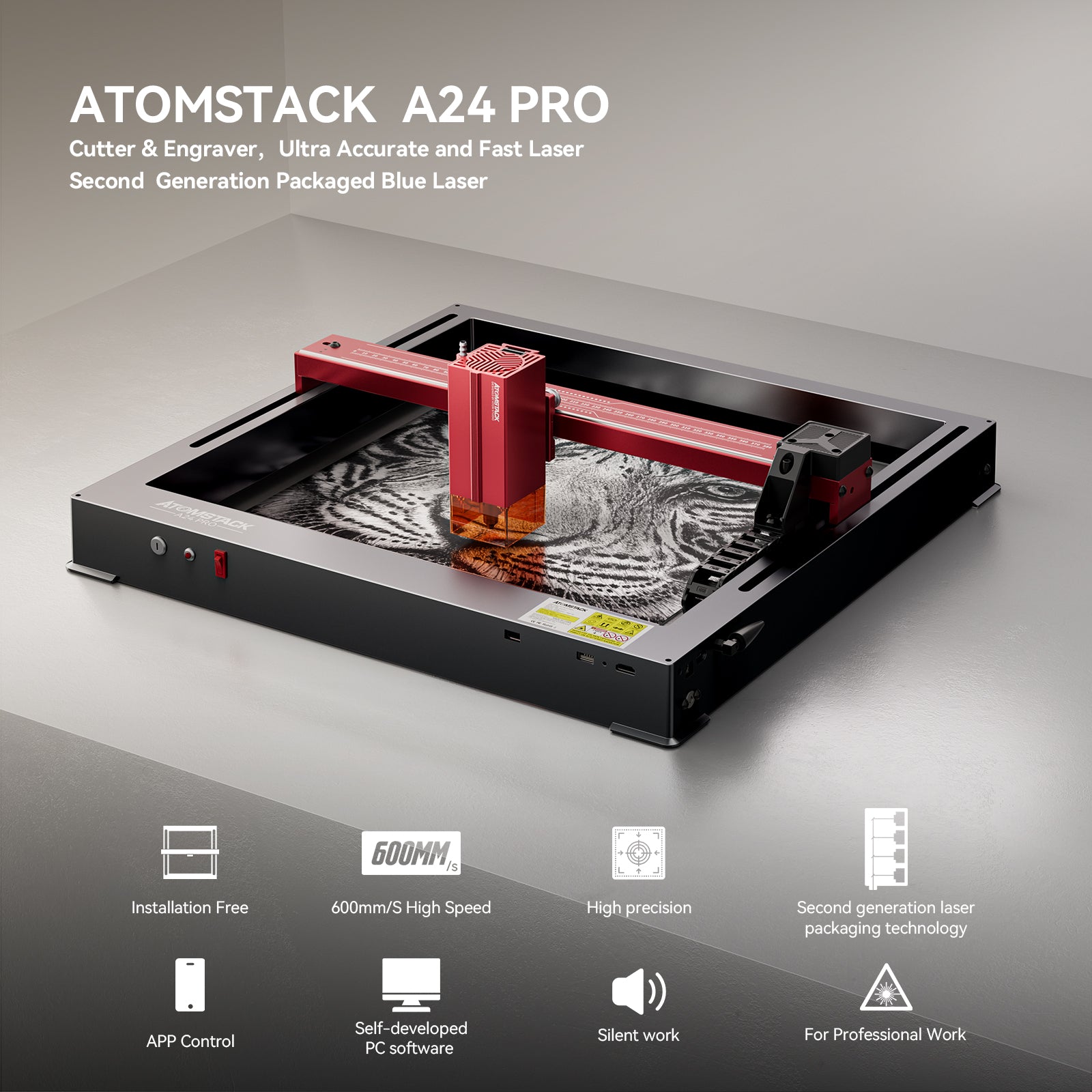 ATOMSTACK A24 Pro Laser Engraver