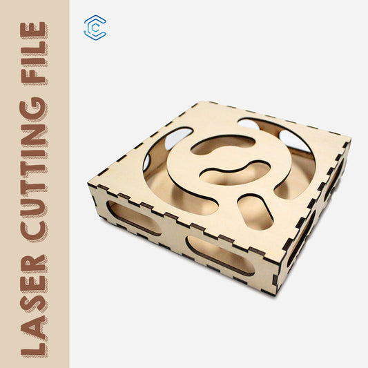 Cat Maze Box laser cutting file svg files for laser cutting