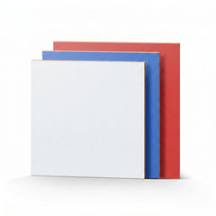 America250 Patriotic Color Collection Multi-Color Plywood Sheets – 24 Sheets 11.7" × 11.7" × 3mm