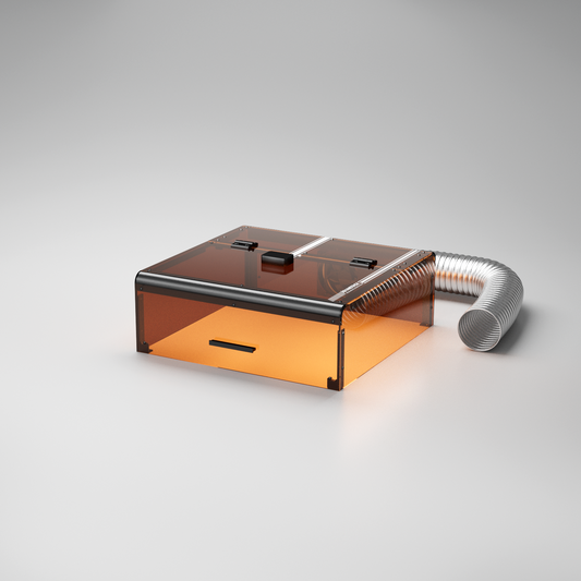 Gabinete AtomStack B3 - Caixa protetora à prova de poeira para máquina de gravação a laser com câmera para série A6