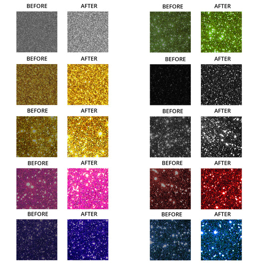 Creatorally Glitter Sublimation Transfer Paper (10-Pack)