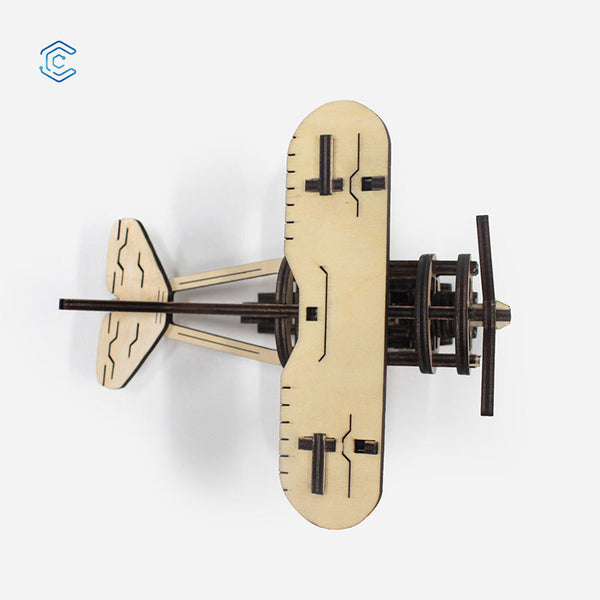 Mechanische Flugzeug-Laserschneiddatei