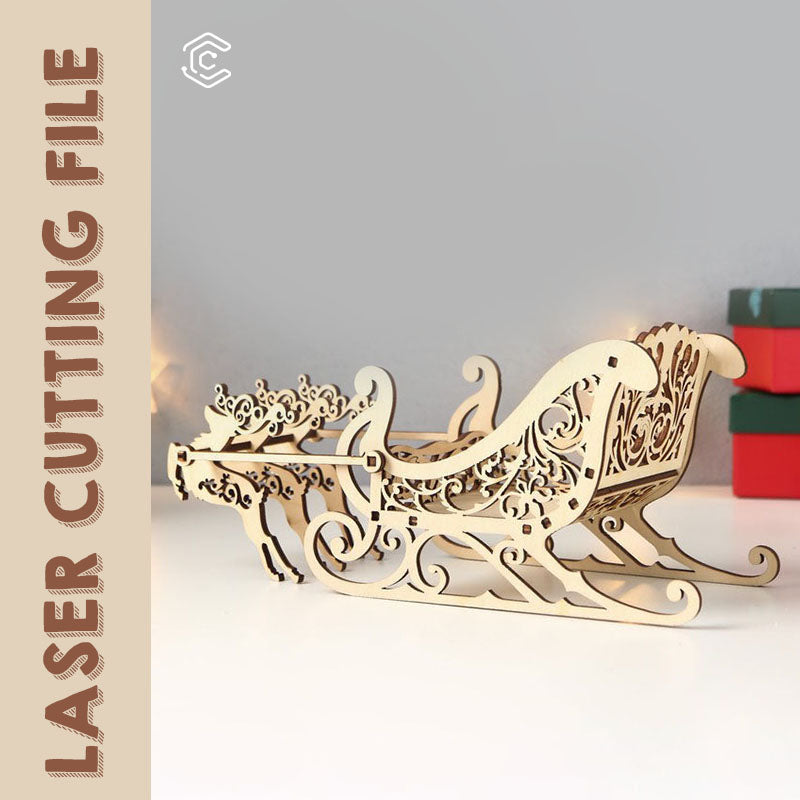 Christmas decoration laser cutting file laser cutter