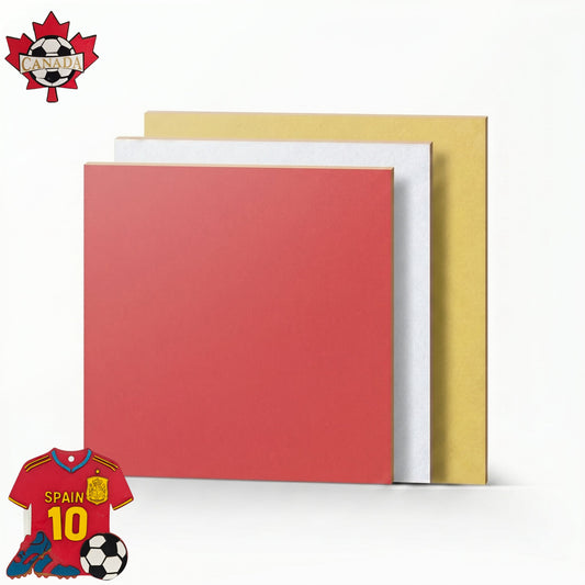 Tournament Edition Color Collection Creatorally Multi-Color Plywood Sheets – 24/40 Sheets 11.7"x11.7" 3mm