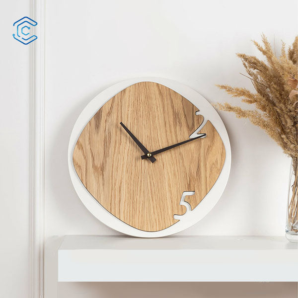 Simple style clock laser cutting file