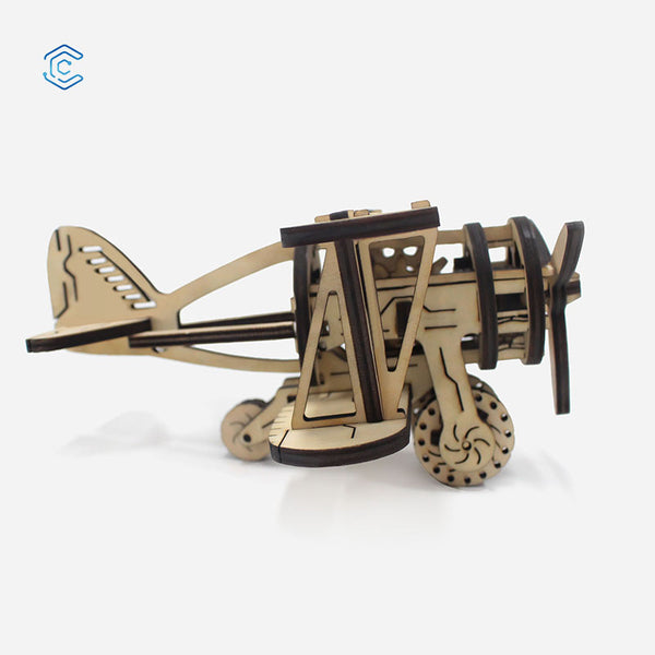 Mechanische Flugzeug-Laserschneiddatei