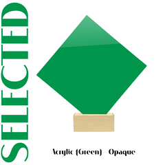 Creatorally 3pcs 12"x12” 1/8” Colored Opaque Acrylic Sheet