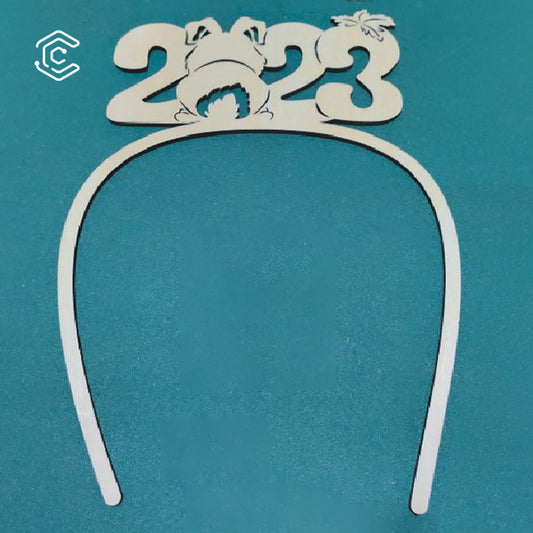 2023 cute hairband laser cutting file