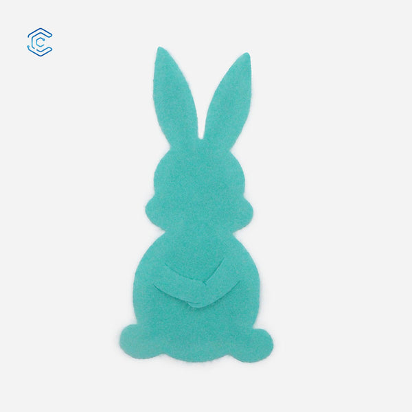 Osterhase Bestecktasche Set Tischdekoration Hasenform Messer Gabeln Tasche Bestecktasche Taschen Laserschneidedatei