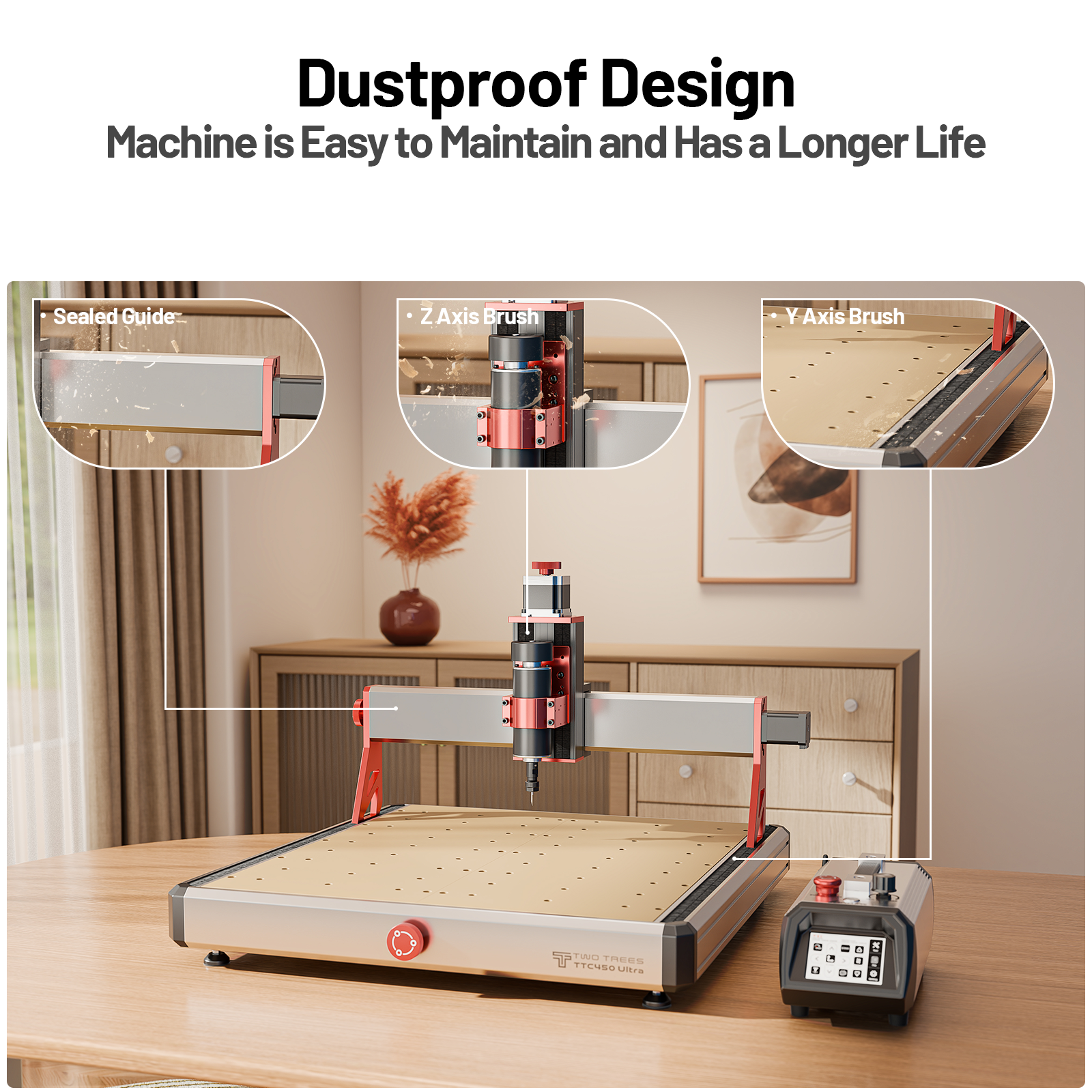 Twotrees TTC450 Ultra CNC Router Machine