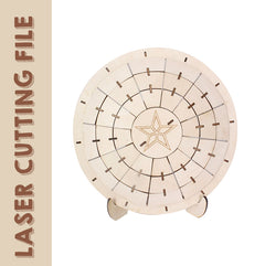 Captain America's Shield Laser Cutting File - DIY Replica for Marvel Fans