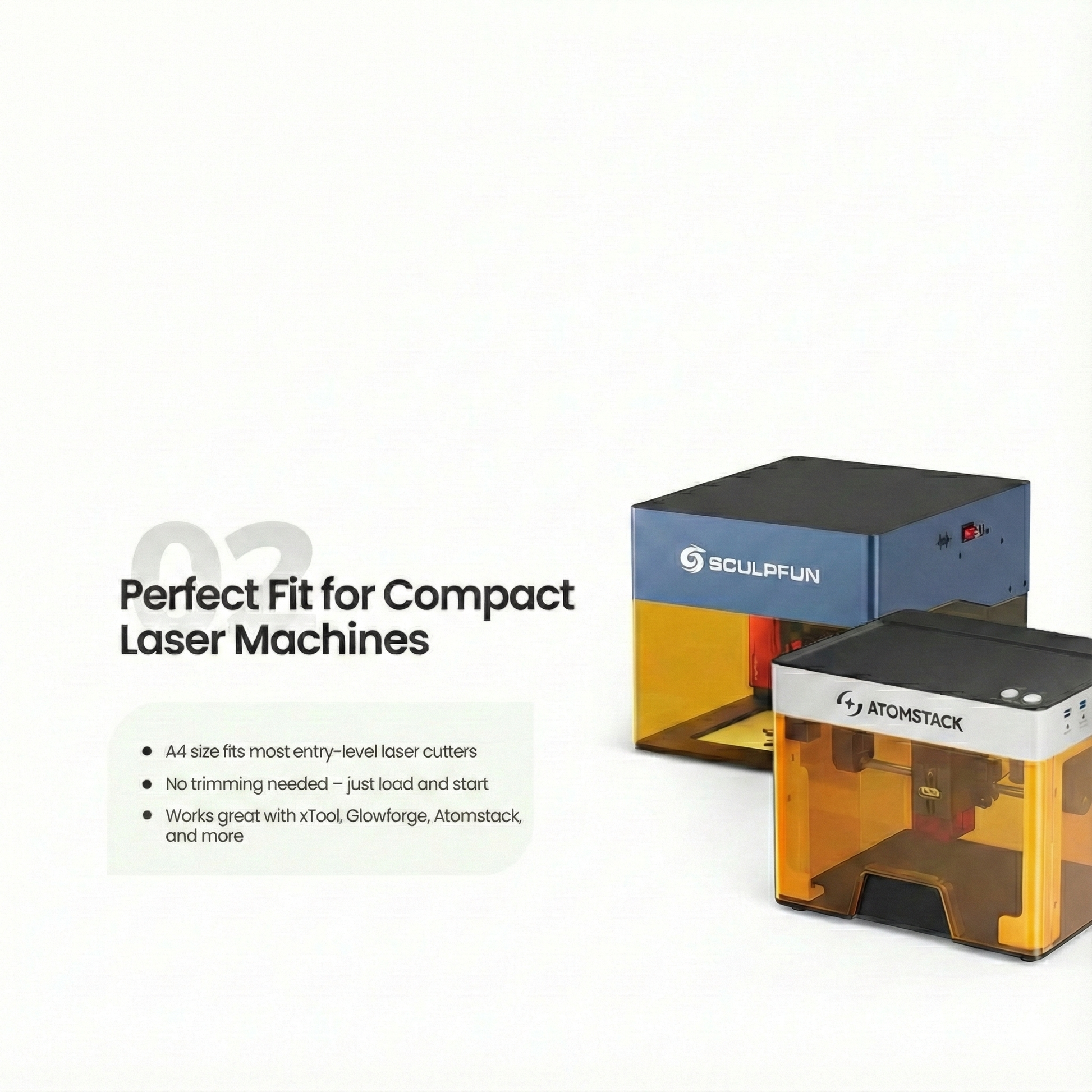 Creatorally Multi-Color Plywood Sheets – 6pcs A4 11.7"x8.27" 3mm, FSC Certified & DIY