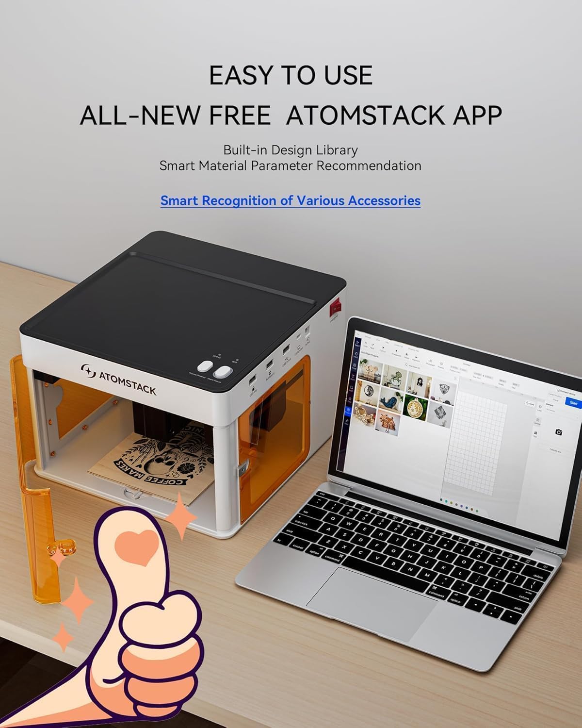 AtomStack P1 Laser Engraver