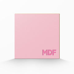 Creatorally Pink Density Board 1/8" 6PCS 12" x 12" DIY Ornaments