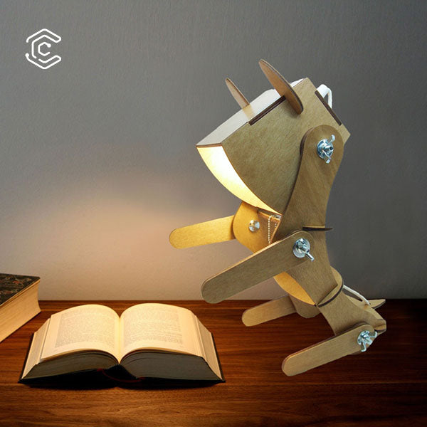 Frecher Hund Nachtlicht Laserschneidedatei 